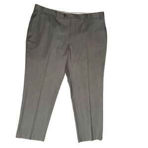 Ralph Lauren Mens Dress Pants Gray Pleat Front‎ Trouser Professional Size 40x30